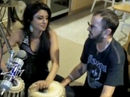 Ringo Starr gets a drum lesson