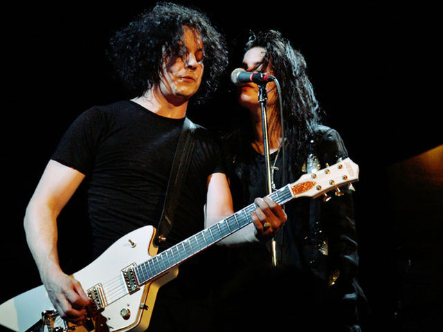 Jack White and Alison Mosshart at The Bowery Ballroom