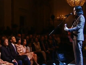 Jack White performs The Beatles' Mother Nature's Son at White House