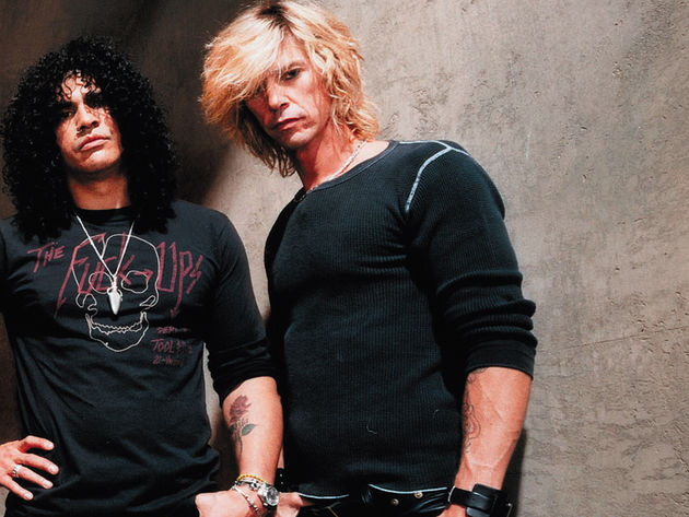 Duff McKagan and Slash share a lot of history, and press photos