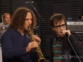 WTF? VIDEO: Weezer and...Kenny G?