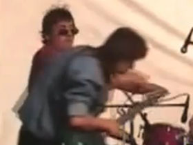 VIDEO: Guitarist smacked on stage for screwing up