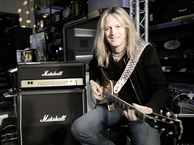 Doug Aldrich at Nevada Music in Portsmouth