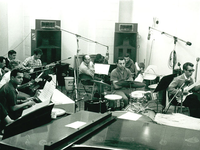 The Wrecking Crew: the inside story of LA's session giants Drummer Hal Blaine in the center of a musical universe: a Phil Spector session