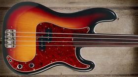 Cool and classic basses: Fender Standard Precision Fretless