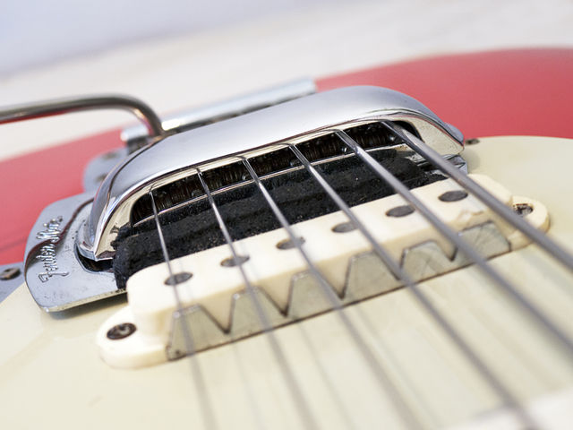 Fender Bass VI Jaguar-style sawtooth pickup surrounds
