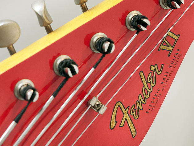 Fender Bass VI Decal detail