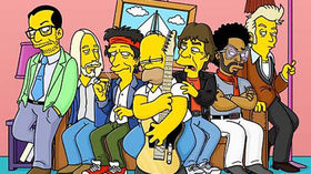 10 guitar hero Simpsons cameos