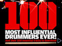 100 most influential drummers of all time