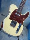 Vintage White over 3-Tone Sunburst with Handwound Abby Hot '60s pickups