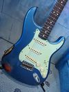 Lake Placid Blue over 3-Tone Sunburst with Handwound Abby Hot '60s pickups