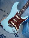 Sonic Blue over 3-Tone Sunburst with Handwired Abby Hot '60s pickups