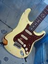Vintage White over 3-Tone Sunburst with Handwound Abby Hot '60s pickups