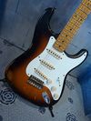 Wide Grain 2-Tone Sunburst with Handwound Abby Hot '50s pickups