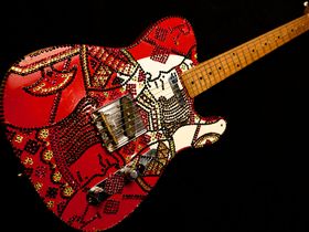 108 Rock Star Guitars in pictures