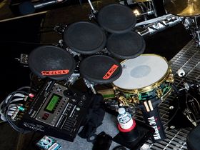 Thirty Seconds To Mars' drum setup in pictures