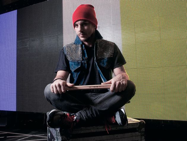 Shannon Leto's drum setup in pictures