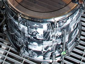 Thirty Seconds To Mars' drum setup in pictures