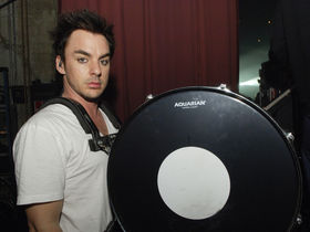 Thirty Seconds To Mars' drum setup in pictures