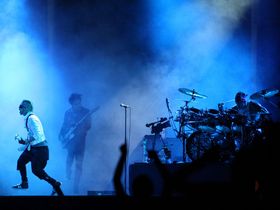 Thirty Seconds To Mars' drum setup in pictures