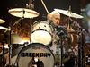 Tre Cool Cool onstage with Green Day in Miami, 2009