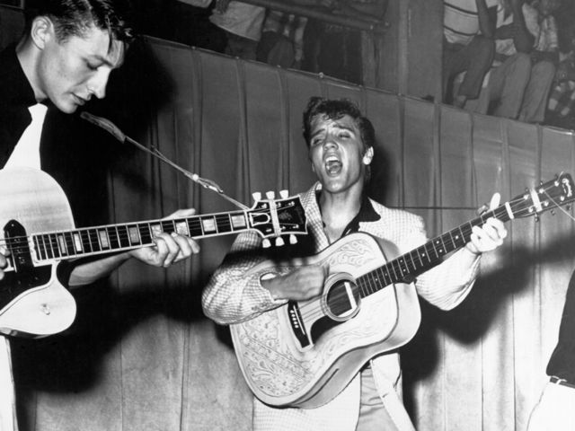 Scotty Moore - Hound Dog, Greatest Jukebox  Hits by Elvis Presley (1956)