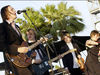 Arcade Fire on stage at Coachella festival while touring debut album Funeral back in 2005.