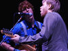 Richard Reed Parry (left) and multi-instrumentalist William Butler (brother of vocalist Win)