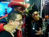Bootsy Collins Bootsy always turns up at NAMM, but for once we managed to snap him next to someone who was even more bizarrely dressed