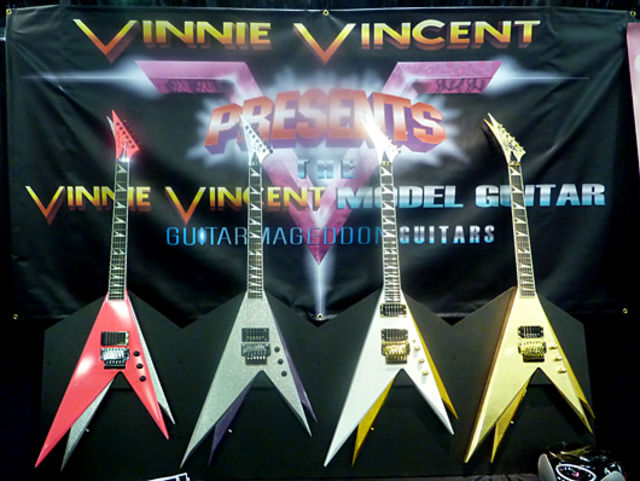 Vinnie Vincent Guitarmageddon Guitars