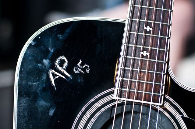 Jon's main acoustic (detail)