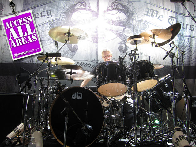 Slipknot's drum tech Ronnie Lee Hise Jr