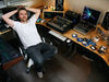 Alan Braxe's home studio The music sounds better in his Paris facility