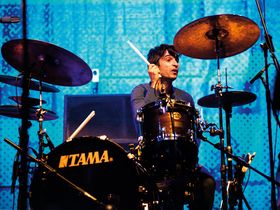 Tony Hajjar's At The Drive-In drum setup in pictures