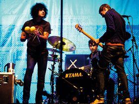 Tony Hajjar's At The Drive-In drum setup in pictures