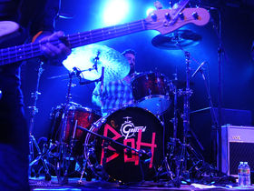 Band Of Horses' drum setup in pictures