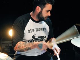 Band Of Horses' drum setup in pictures
