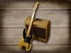 1953 Fender Precision pictured with 'wide panel' Bassman amplifier