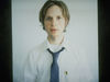 Beck prepares himself for another hard day at the office in 1996.