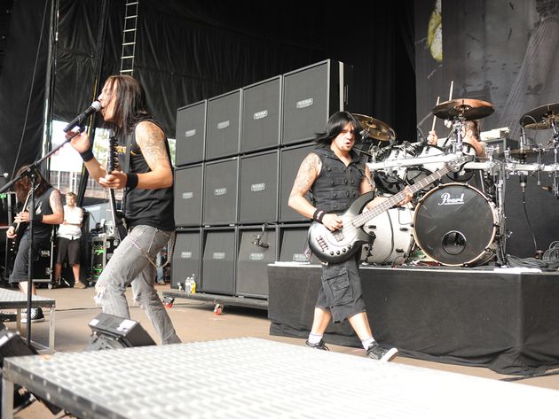 The live sound