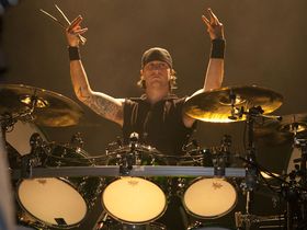 Bullet For My Valentine's drum setup in pictures