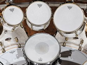 Bullet For My Valentine's drum setup in pictures