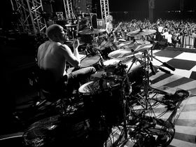 Ben Johnston's Biffy Clyro drum setup in pictures