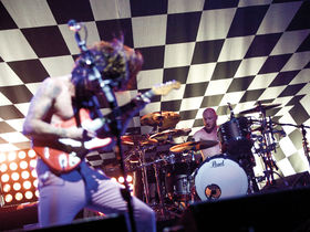 Ben Johnston's Biffy Clyro drum setup in pictures