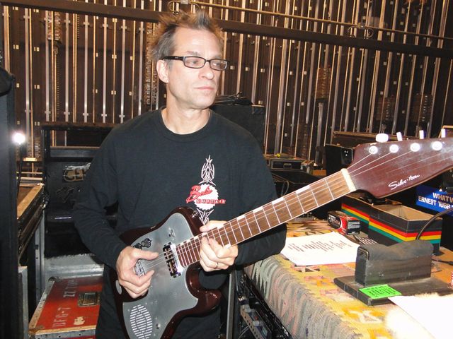 RIG TOUR: ZZ Top's Billy Gibbons on his guitars, amps and effects The battery in, Francis gives the Silvertone a few strums