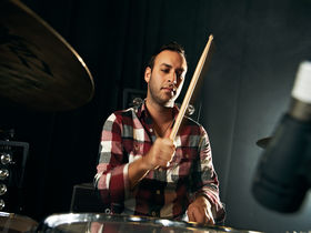 Brian Lane's Brand New drum setup in pictures