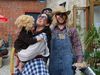 The Wizard Of Oz L-R: Cowardly Lion, Dorothy, Tinman, Justin Lee Collins