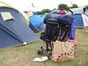 Alternative uses for a pushchair Time for bed…