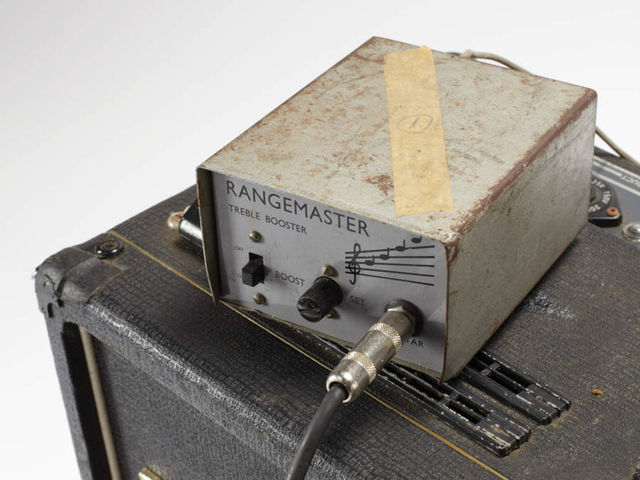 Dallas Rangemaster Treble Booster effect