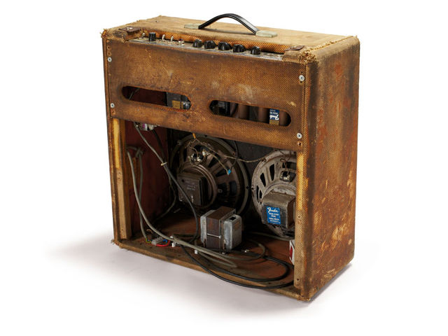 Fender Bassman amplifier back